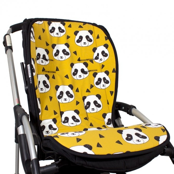 Colchoneta verano silla paseo universal - osos mostaza