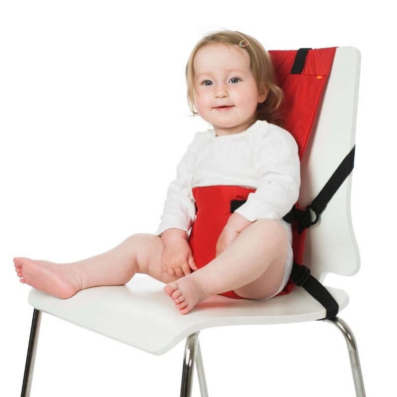 Trona de viaje portátil para bebés, funda de asiento