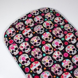 Sabana para capazo universal - paisley skulls